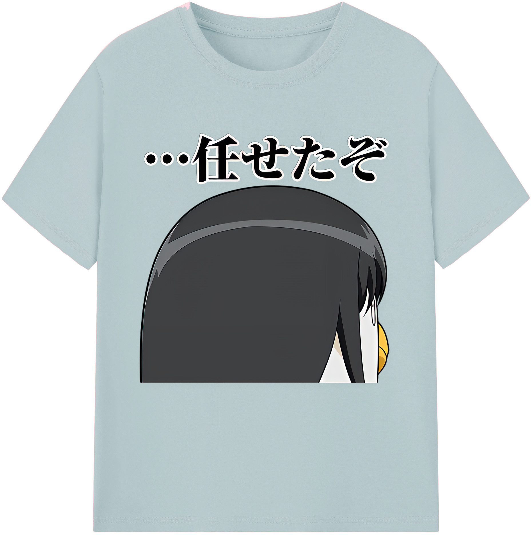 （画像用） ぎんたま 坂田銀時（さかたぎんとき） 神楽 志村新八（しむら しんぱち） GINTAMA Sakata Gintoki Kagura Shimura Shinpachi 綿100％半袖Tシャツ（フロントプリント）